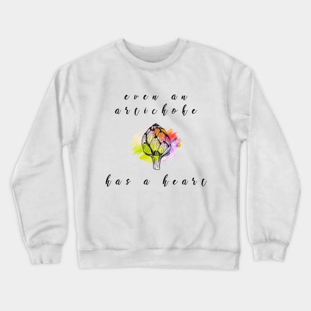 artichoke heart Crewneck Sweatshirt by ciciyu